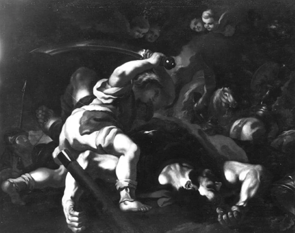 David decapita Golia - Certosa di san Martino, Napoli